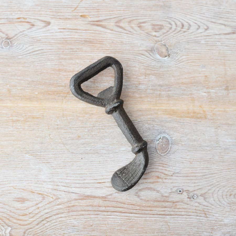 Cast Iron Golf Club Bottle Opener