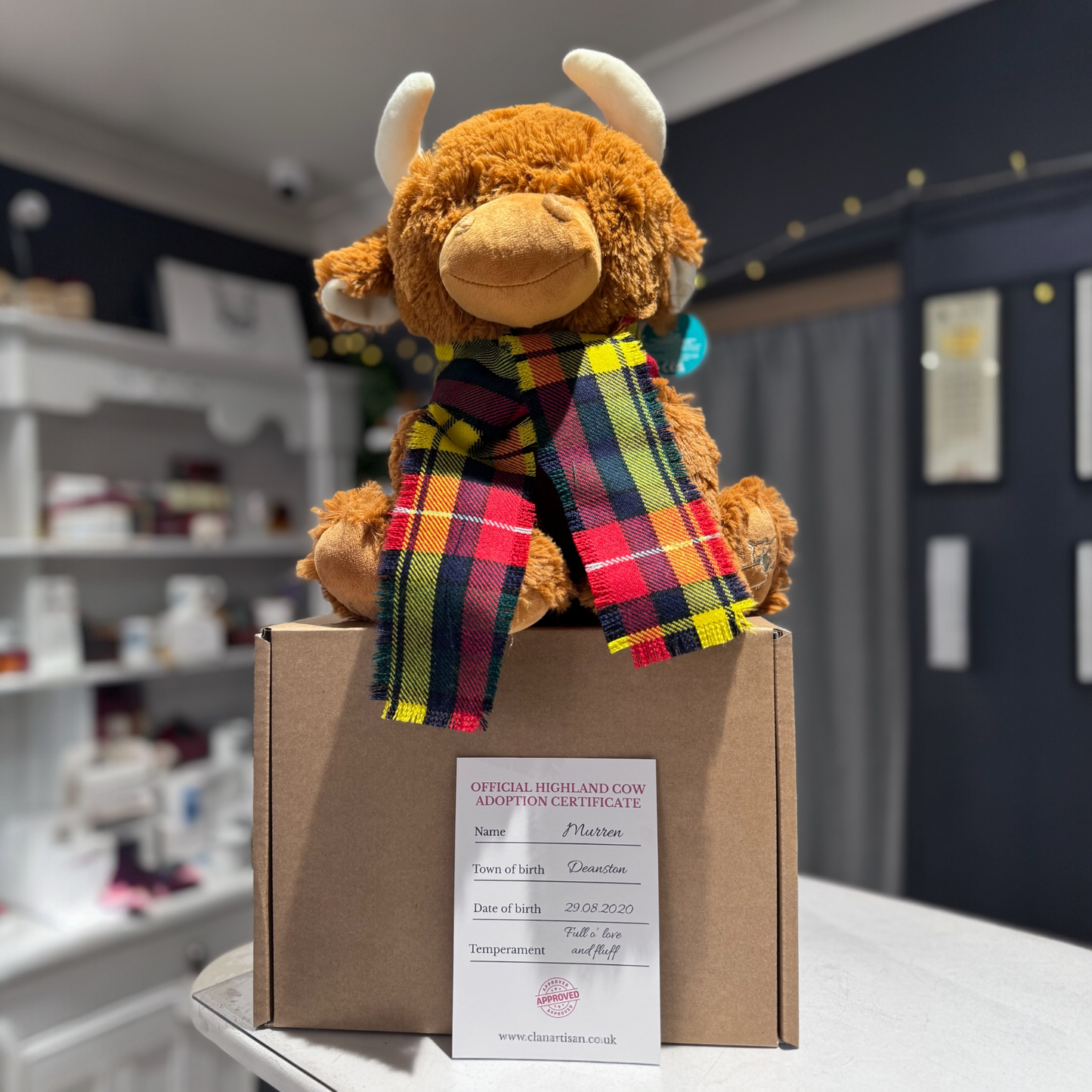 Adopt a Highland Cow 30cm