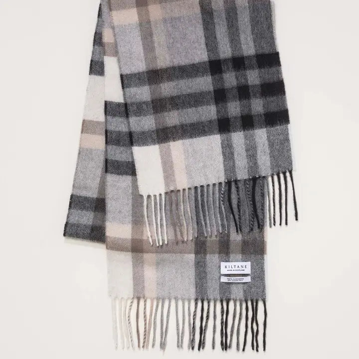 Made In Scotland Kiltane 100% Pure Cashmere Scarf