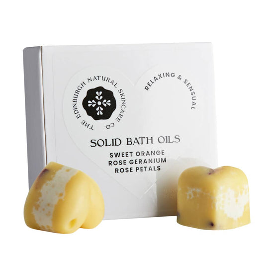 The Edinburgh Skincare Company  Orange and Geranium Solid Bath Oils