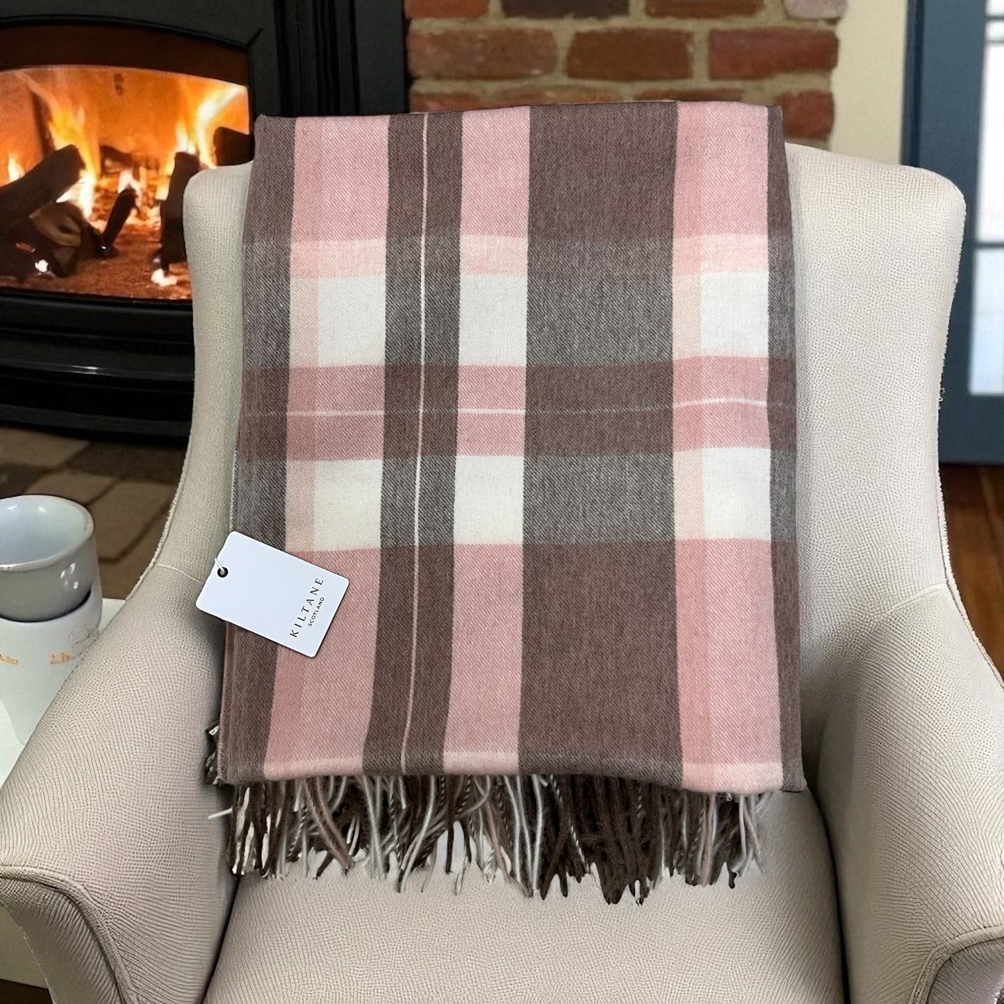 Kiltane 100% Lambswool Tartan Throw