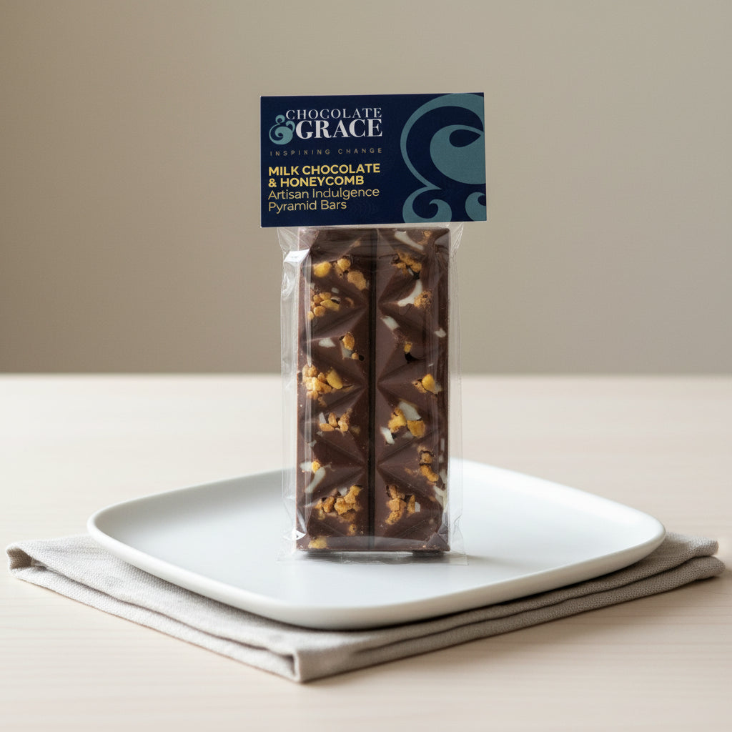 Grace Chocolate Artisan Indulgence Pyramid Bars 70g