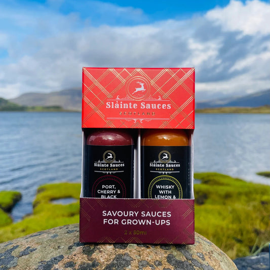 Slainte Sauces Scotland Mini Bottle Gift Box