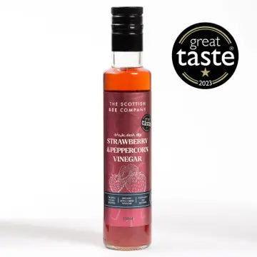 The Scottish Bee Company Strawberry & Pepper Vinegar