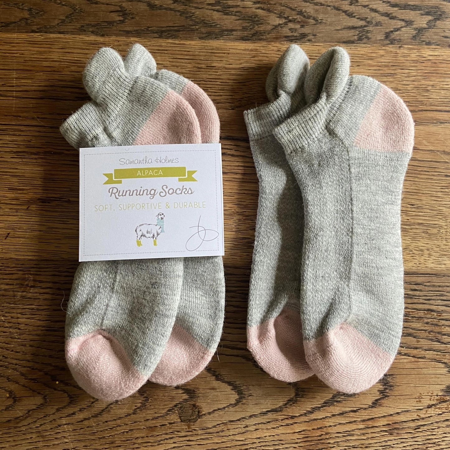 Samantha Holmes Ladies Alpaca Running Socks