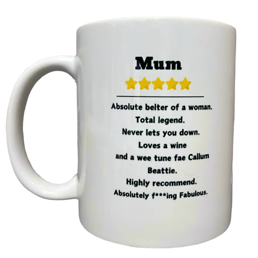 Clan Artisan Designed & Handprinted Ceramic Mugs for Mothers 10oz 2025