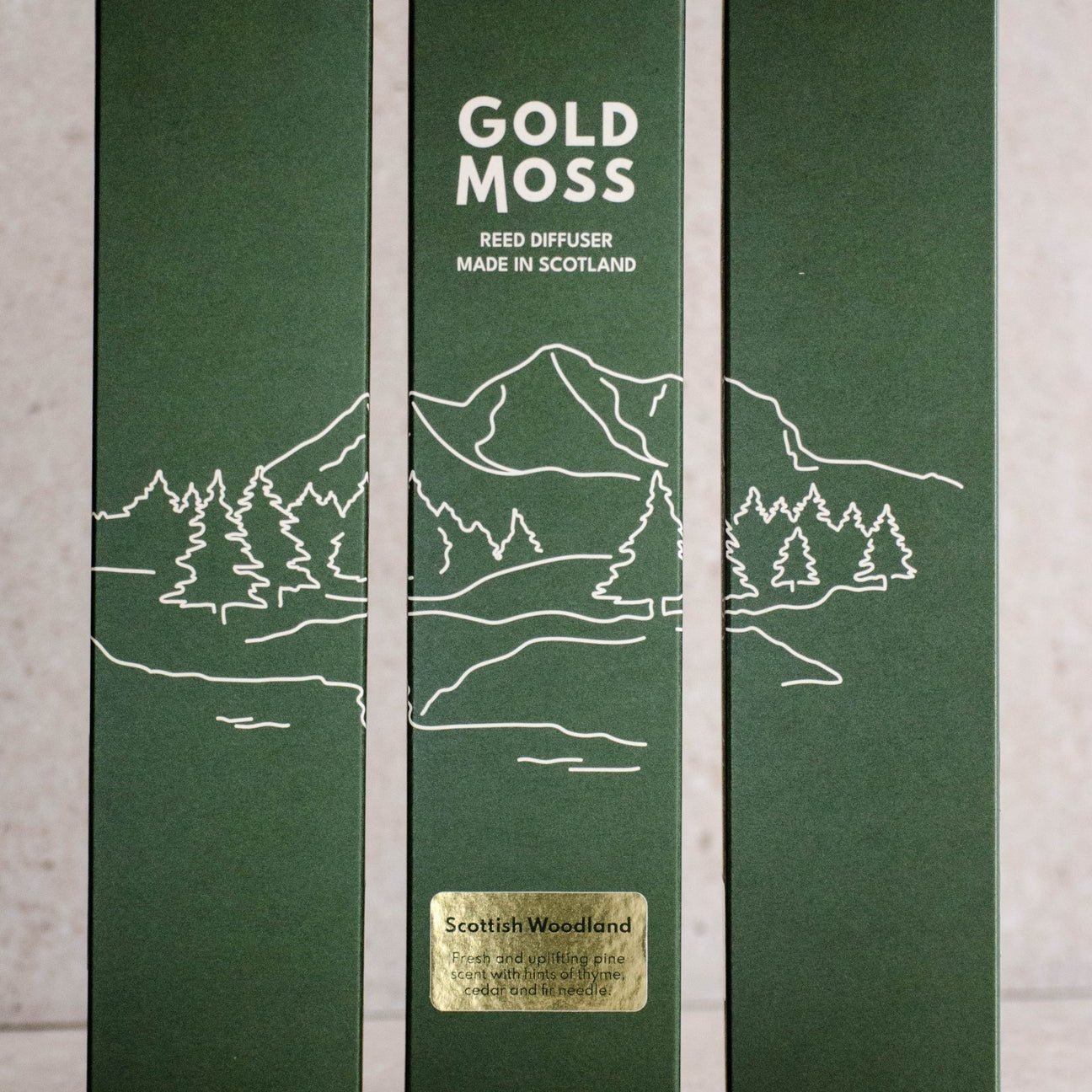Gold Moss Reed Diffuser