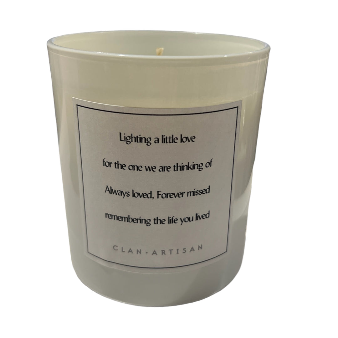 Clan Artisan Remembrance Candle