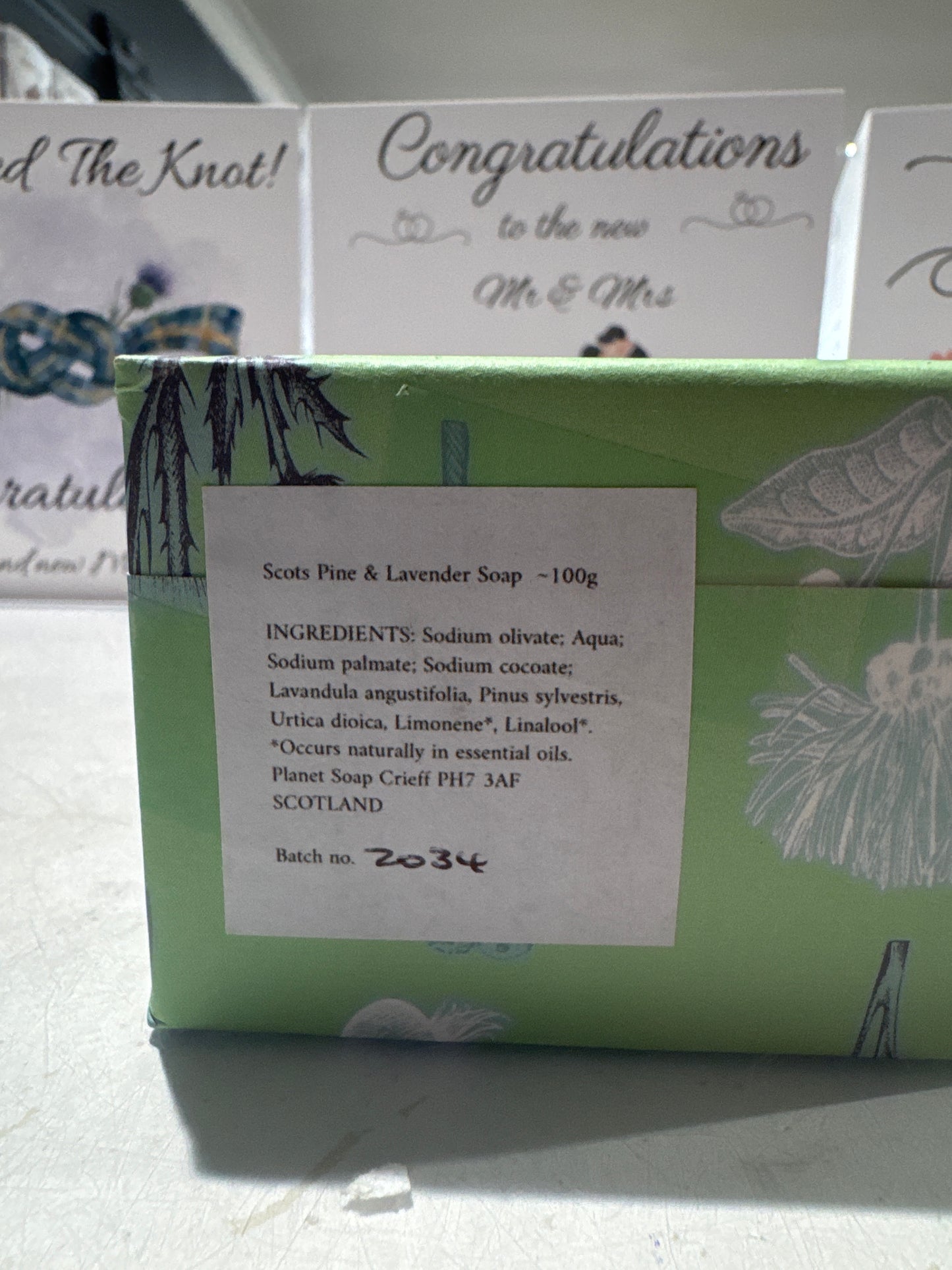 Lothian Lavender – Scots Pine & Lavender Soap