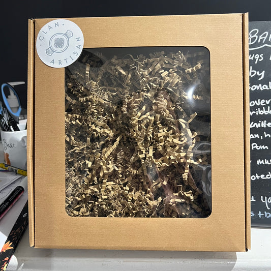 Kraft Natural Brown Gift Box With Window