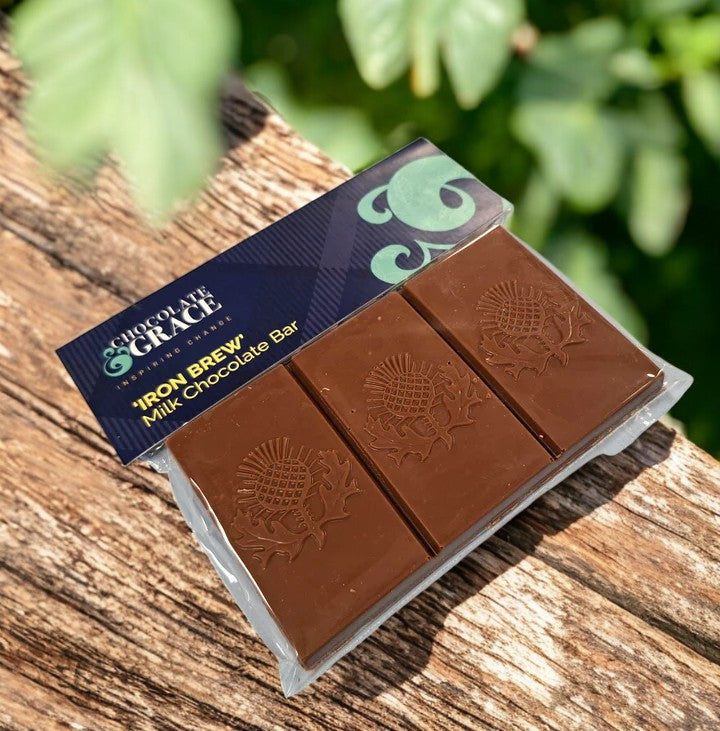 Grace Chocolate Highland Cow, Stag & Thistle Chocolate Bars