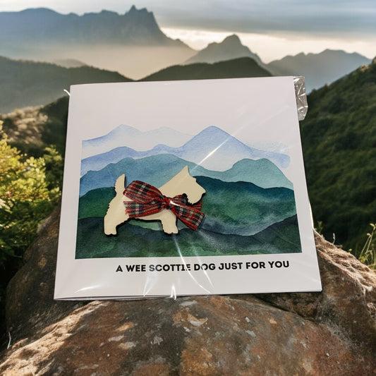 Clan Artisan Handmade Wee Scottish Greeting Card