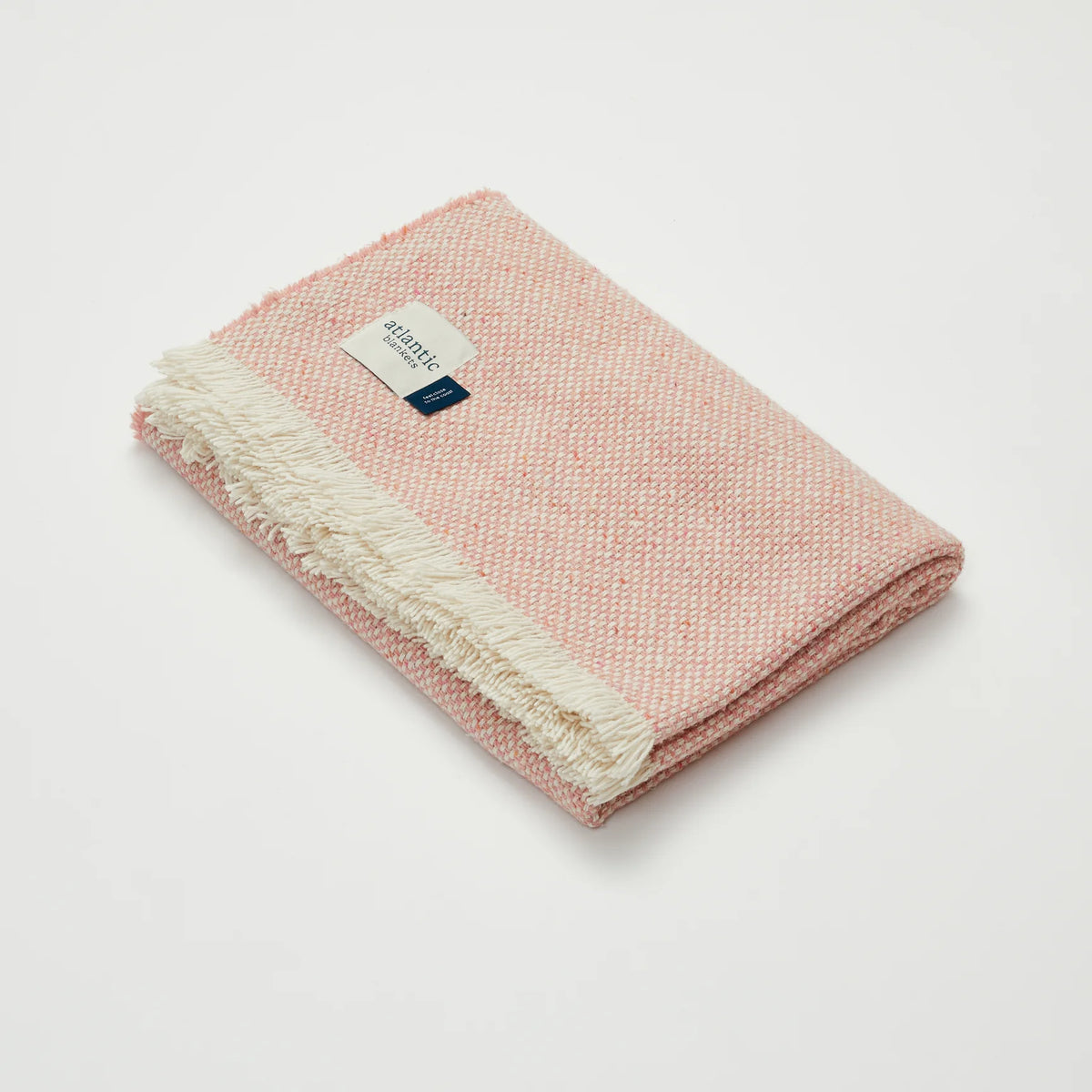 Atlantic Blankets Recycled Wool Blanket Herringbone