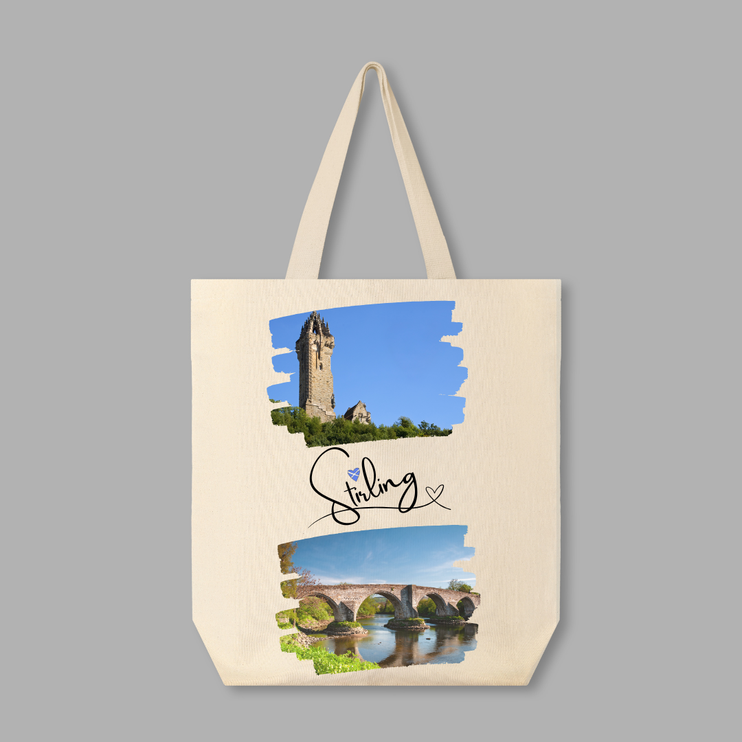 Clan Artisan Stirling Themed Shopping Bags