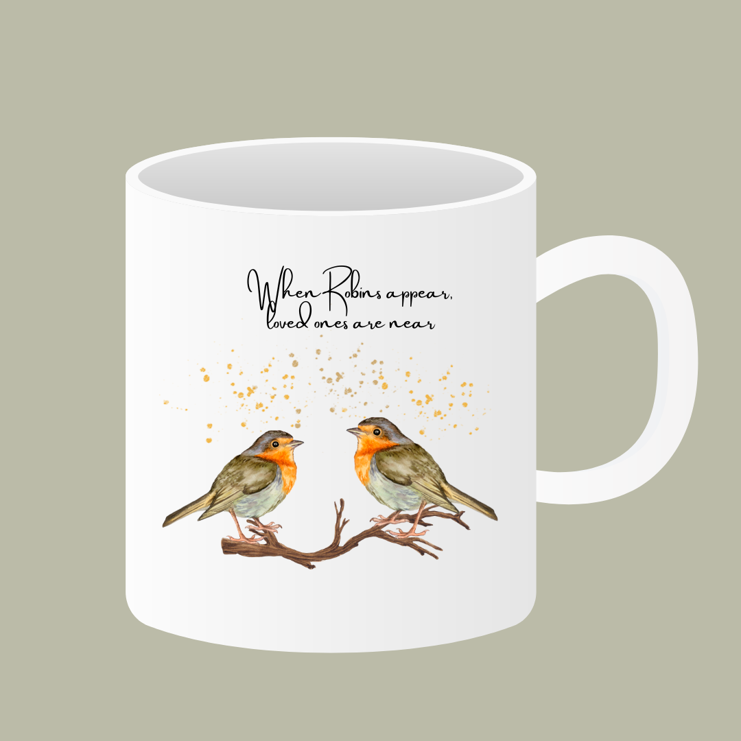 Clan Artisan Designed & Handprinted Christmas Ceramic Mugs 10oz 2025