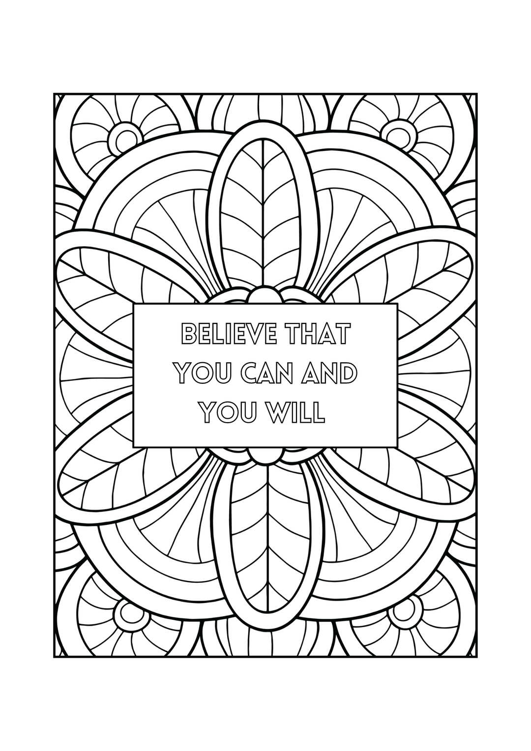 Colour Some Inspiration Into Your Life Colouring Book