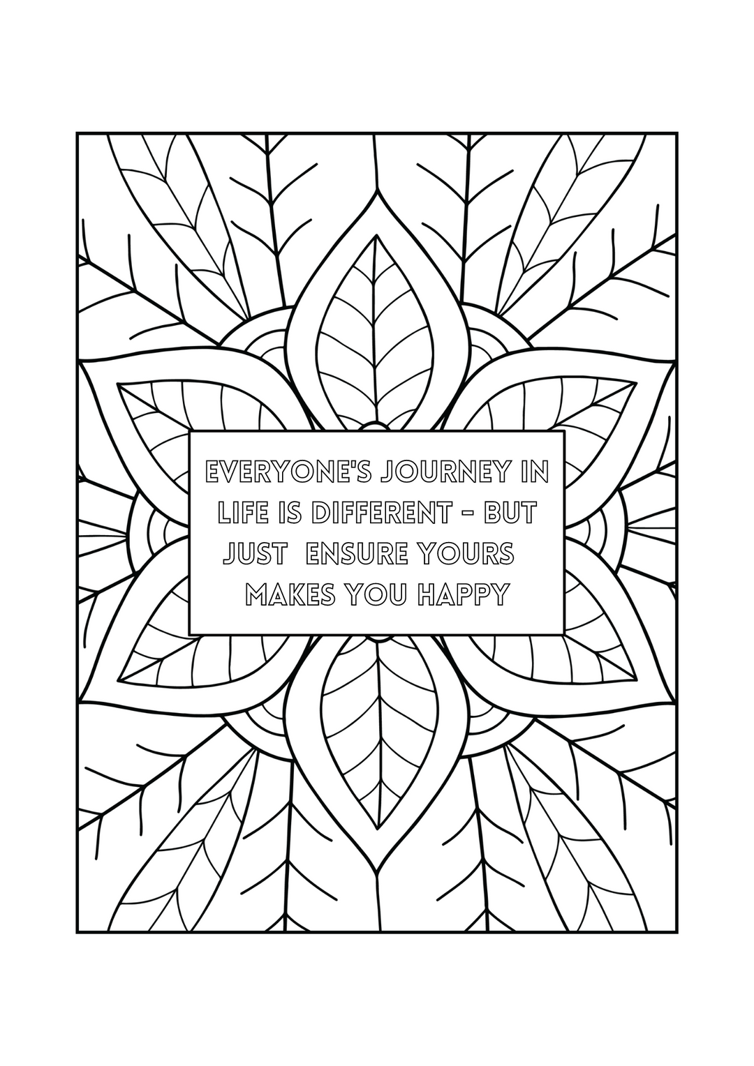 Colour Some Inspiration Into Your Life Colouring Book