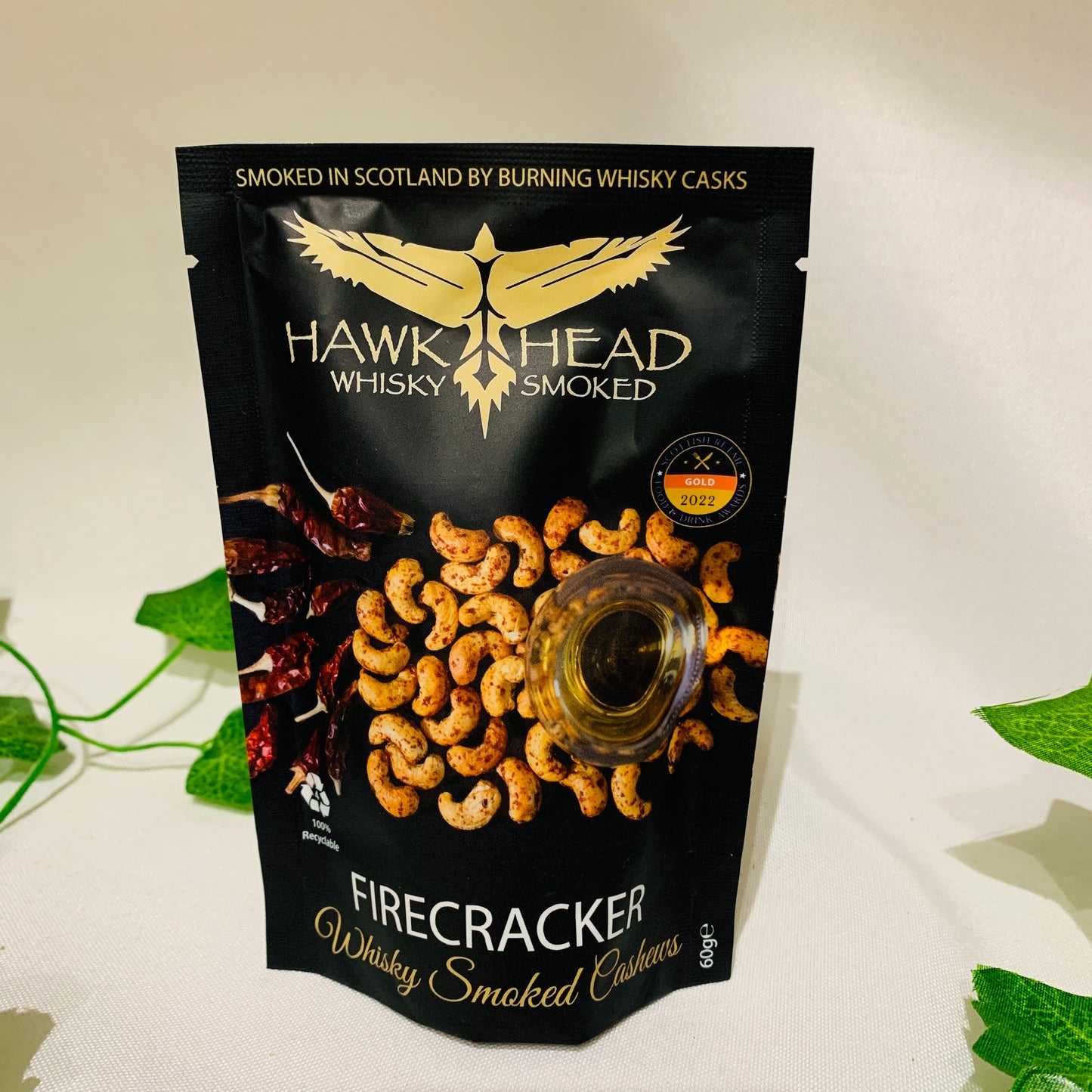 Hawkhead Whisky Smoked Cashews