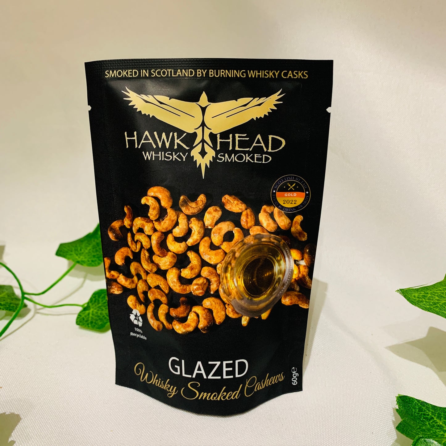 Hawkhead Whisky Smoked Cashews