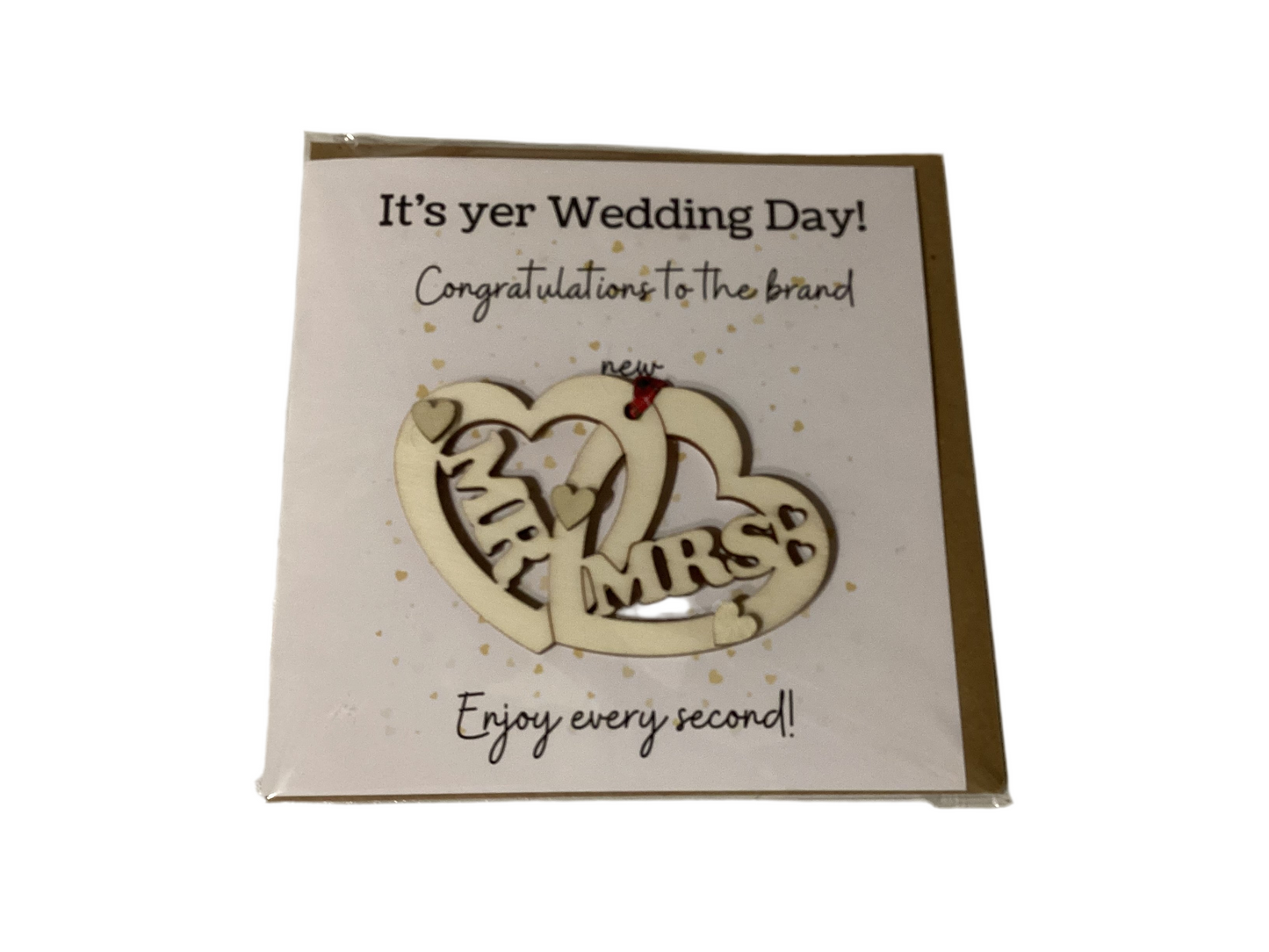 Clan Artisan Wedding Keepsake Card