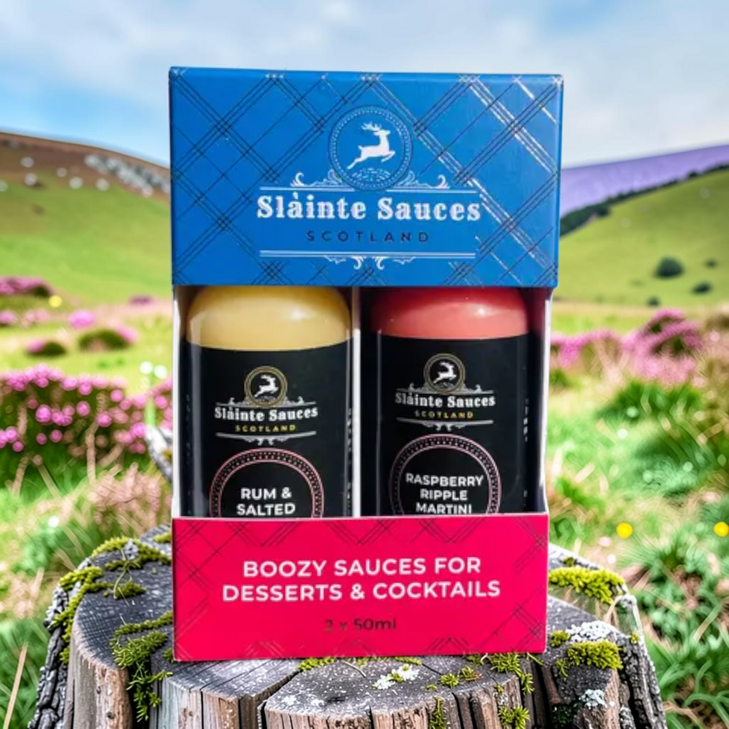 Slainte Sauces Scotland Mini Bottle Gift Box