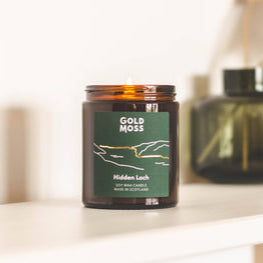 Gold Moss Soy Wax Candles