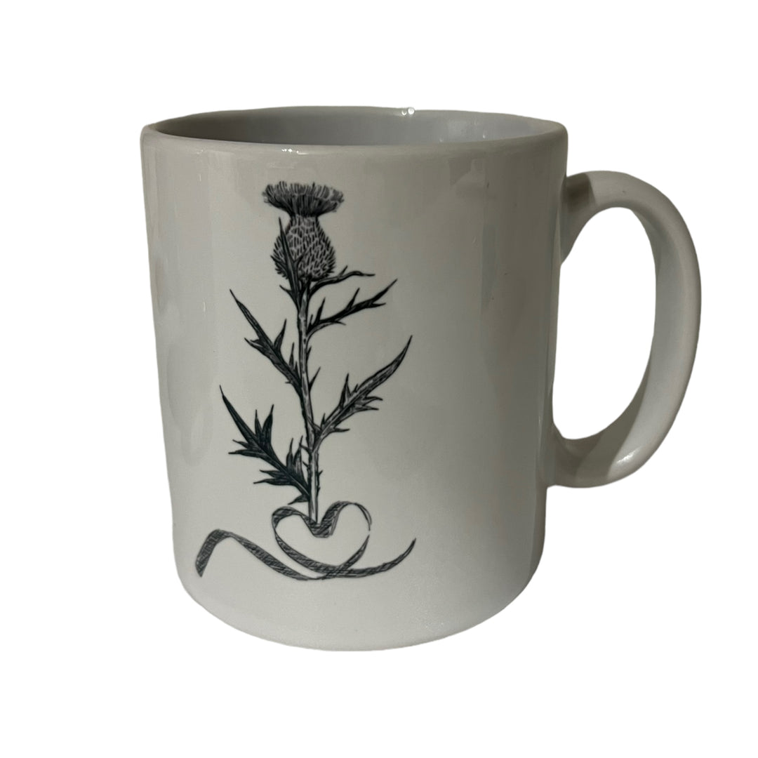 Clan Artisan Designed & Handprinted Ceramic Mugs 10oz