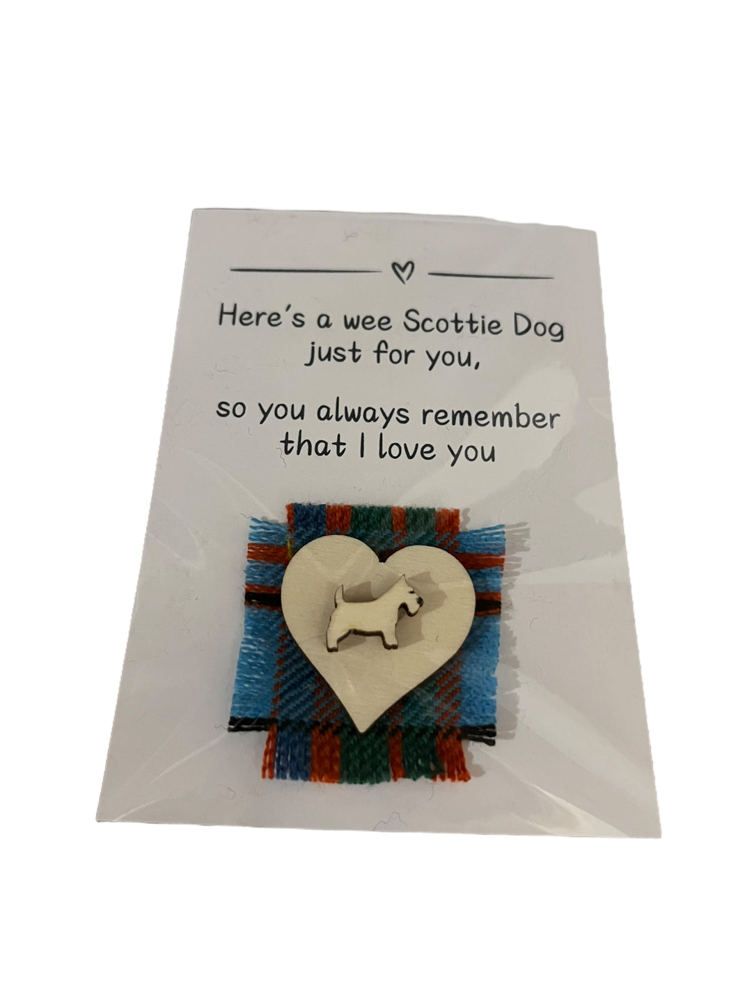 Clan Artisan A Wee Scottie Dog Just For You