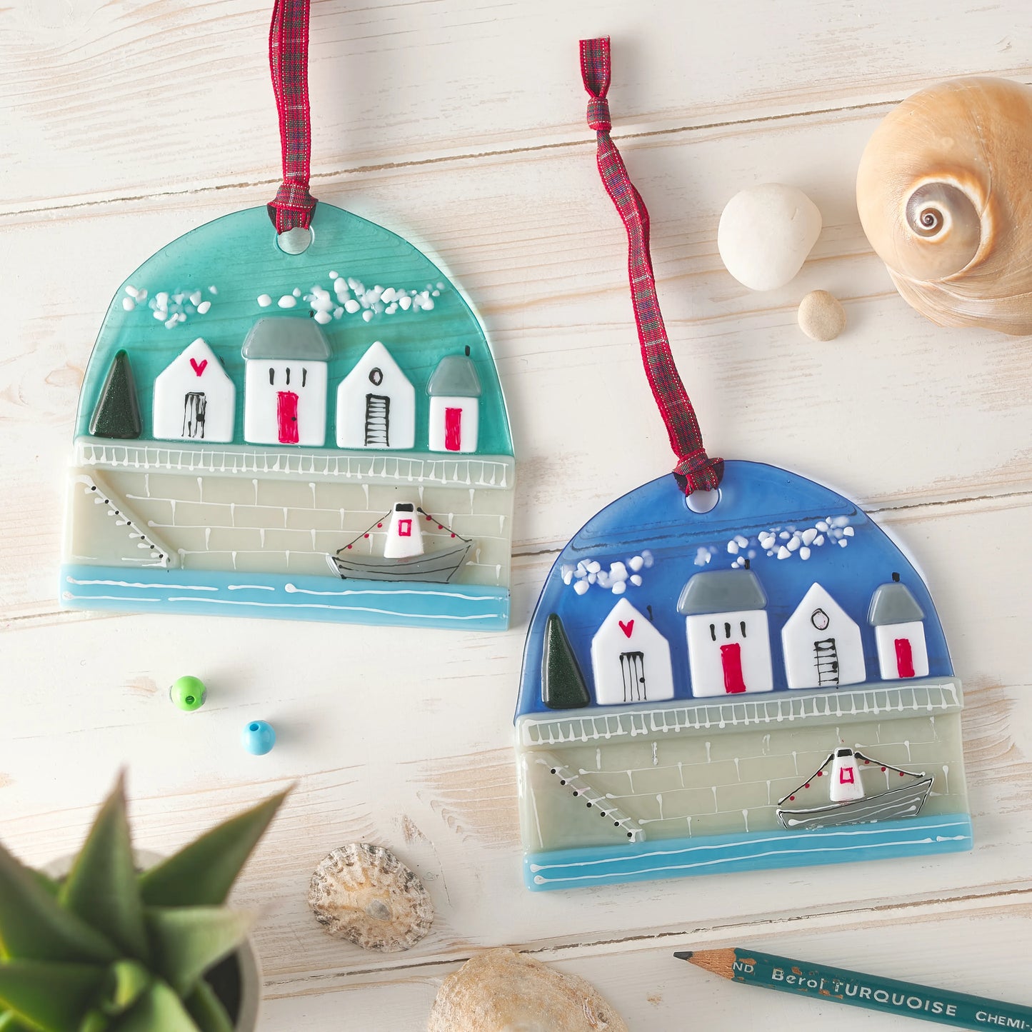 Dragonfly Dichroic Glass Collection