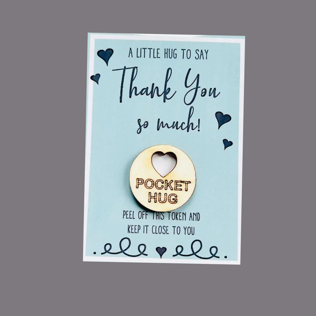 The Gift Club Official Good Wishes Pocket Hugs