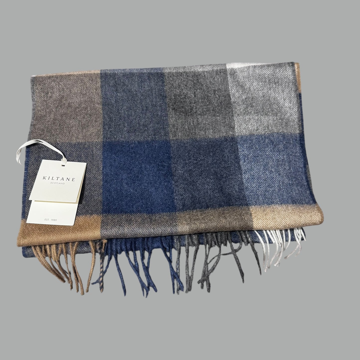 Made In Scotland Kiltane 100% Pure Cashmere Scarf
