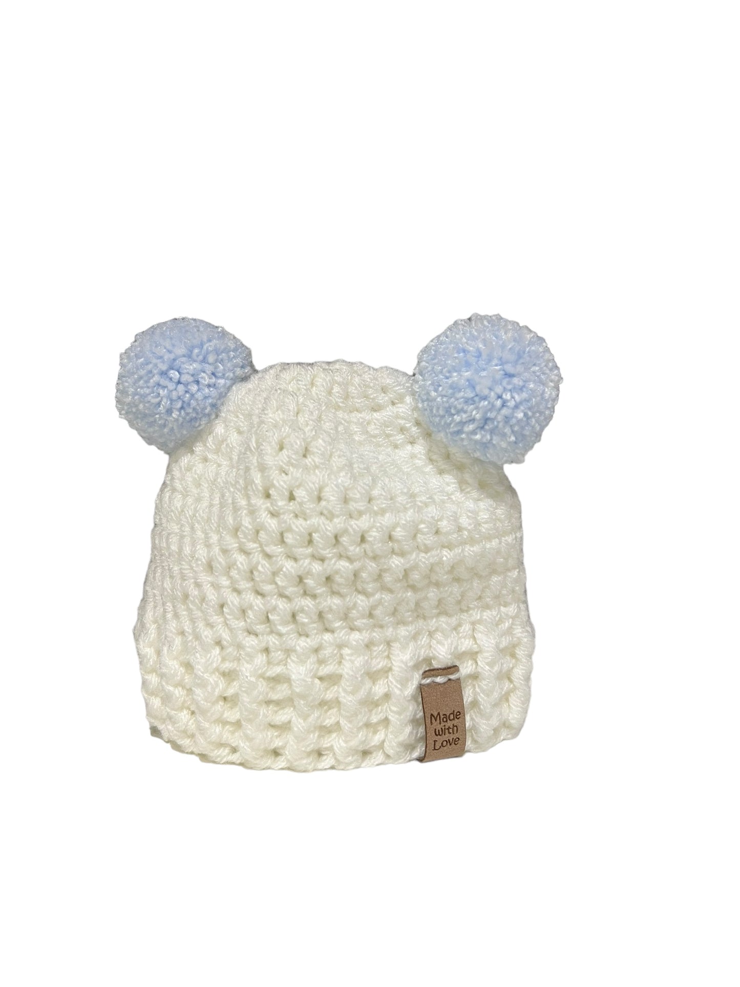 Buttons & Bows Baby Pom Pom Hats