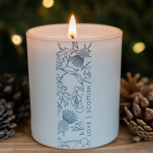 Love Scottish Large Candle