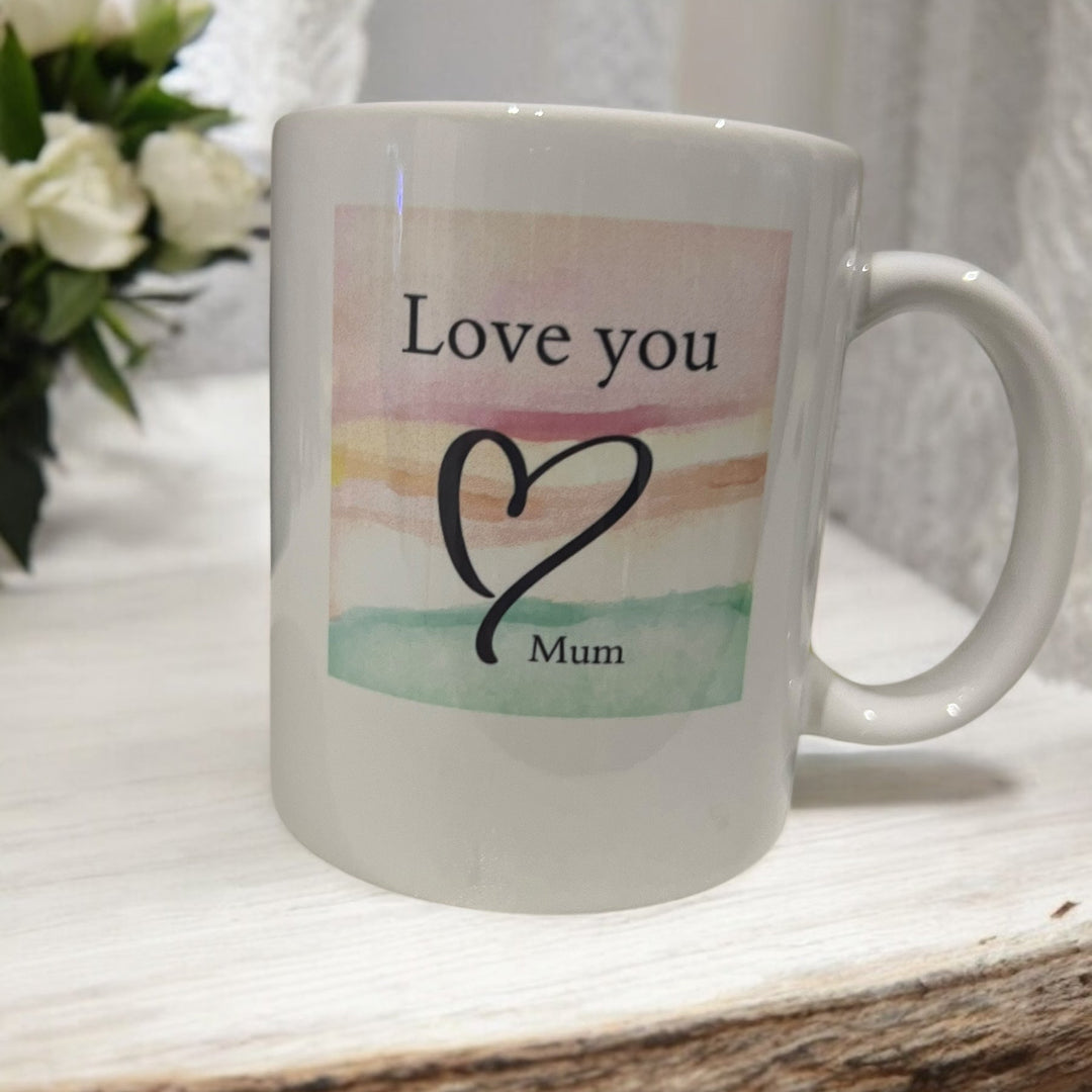 Clan Artisan Designed & Handprinted Ceramic Mugs Mothers Day  10oz 2025