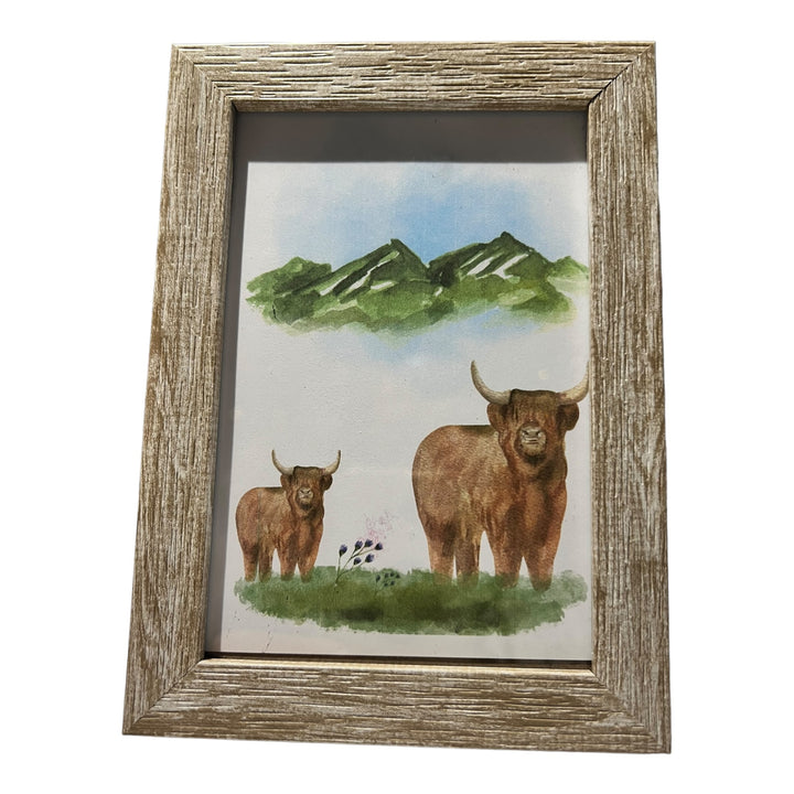 Clan Artisan Framed Print 4” x 6 “