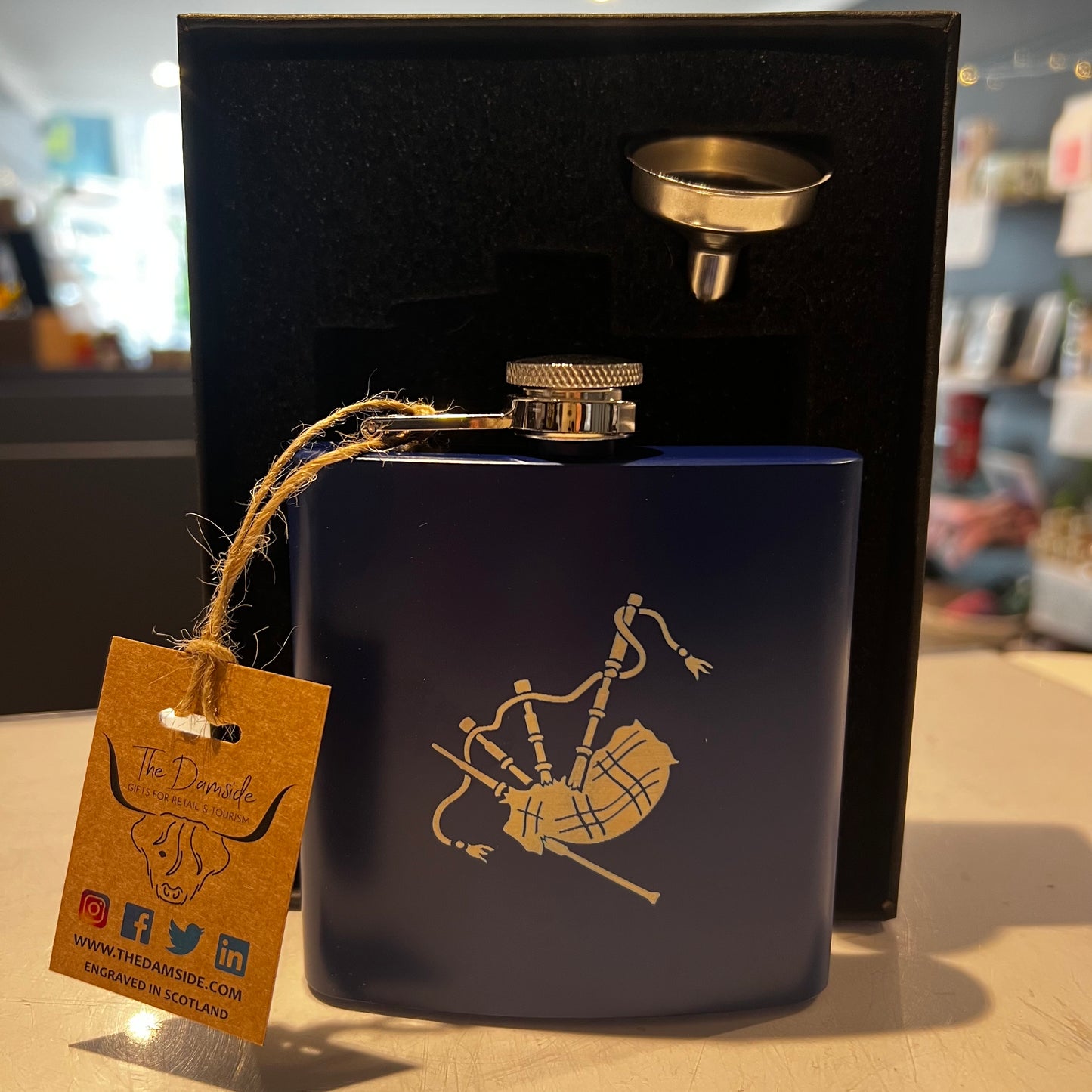 The Damside Hip Flasks