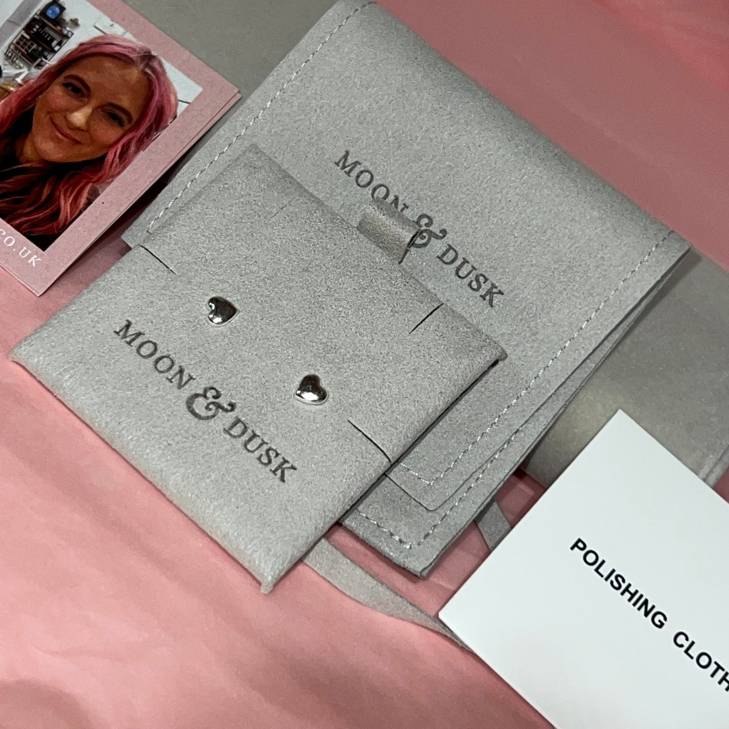 Moon & Dusk  Sterling Silver Earrings