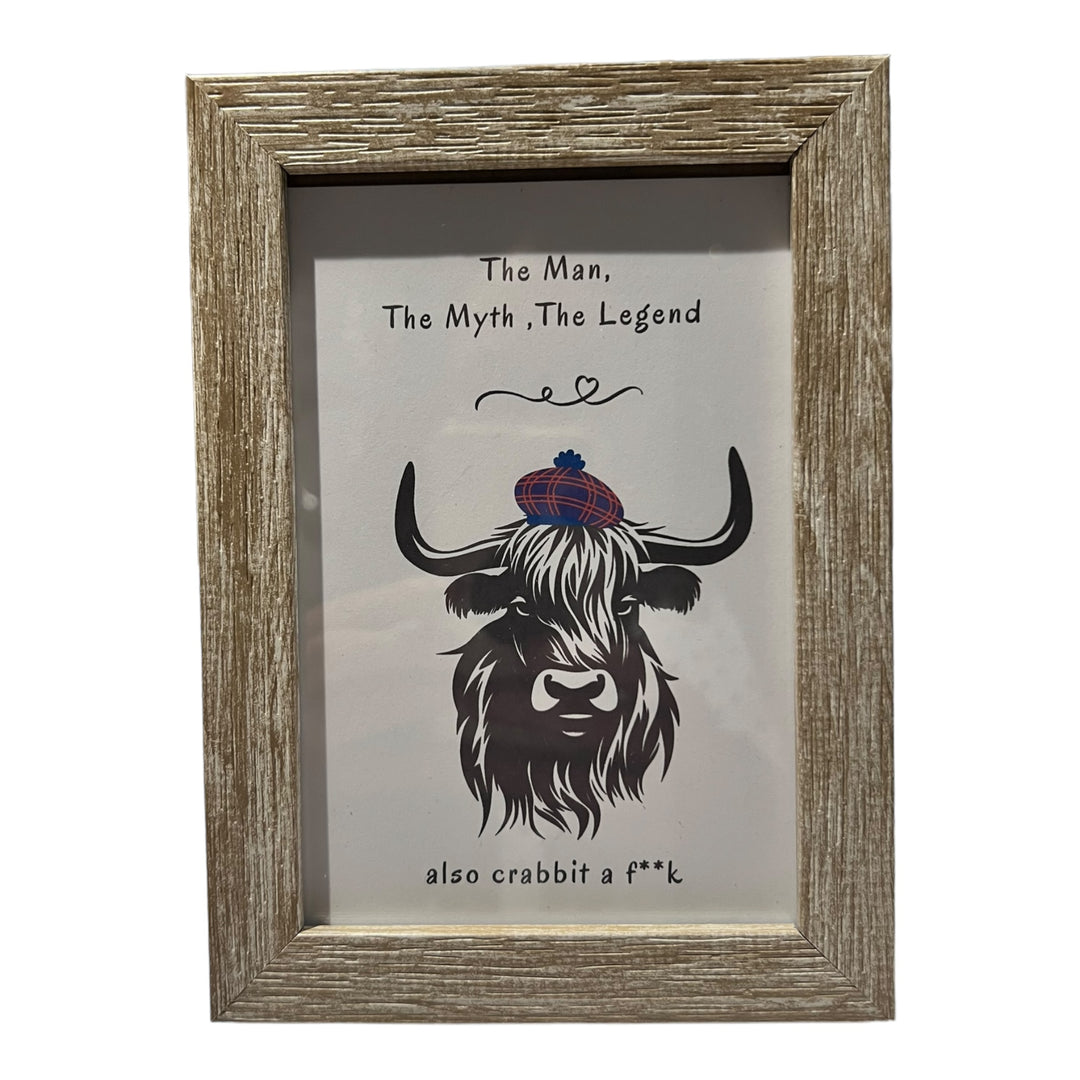 Clan Artisan Framed Print 4” x 6 “