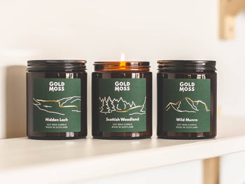 Gold Moss Soy Wax Candles