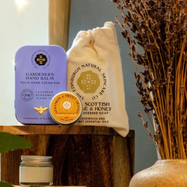 The Edinburgh Natural Skincare Company Gardener's Luxury Gift Box