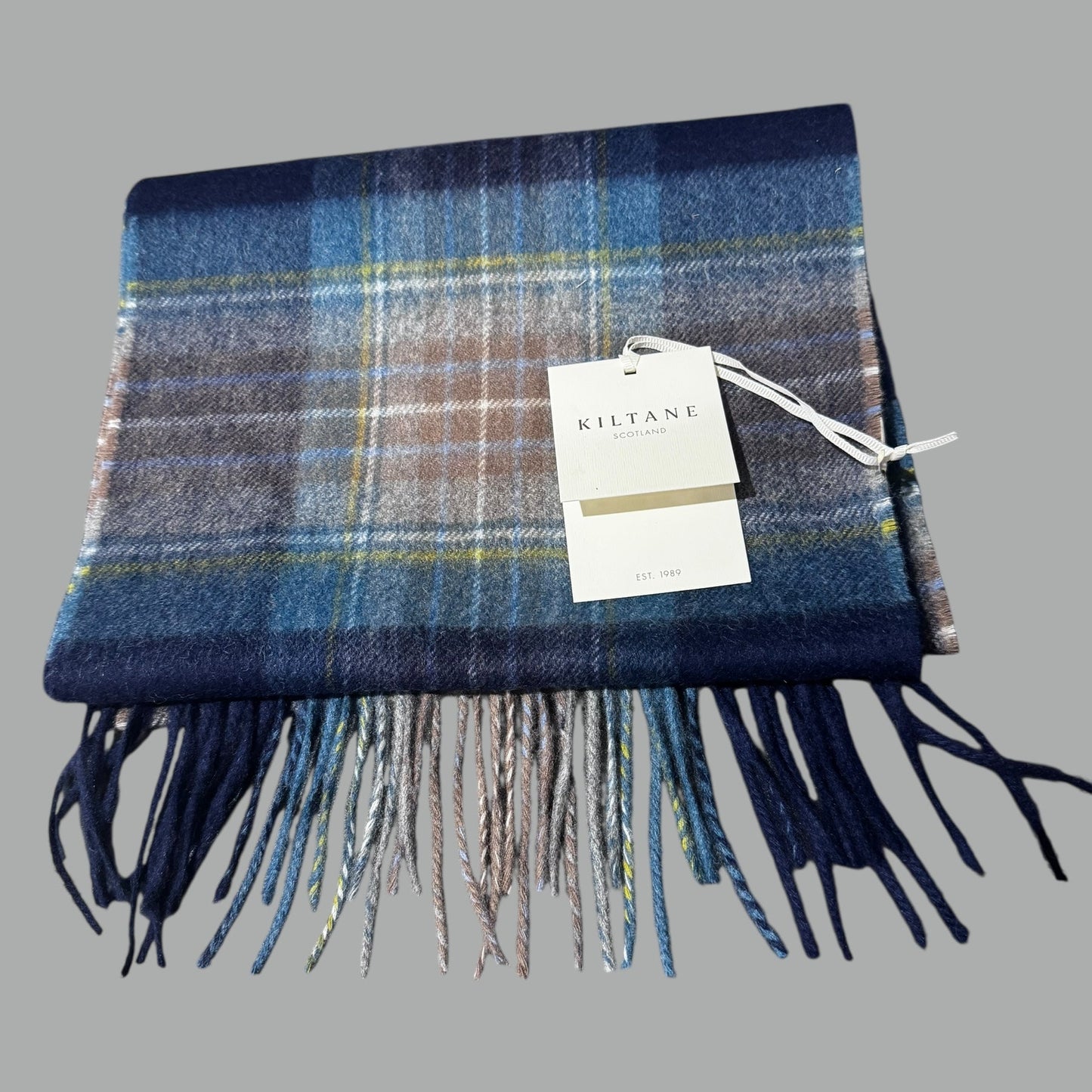 Made In Scotland Kiltane 100% Pure Cashmere Scarf