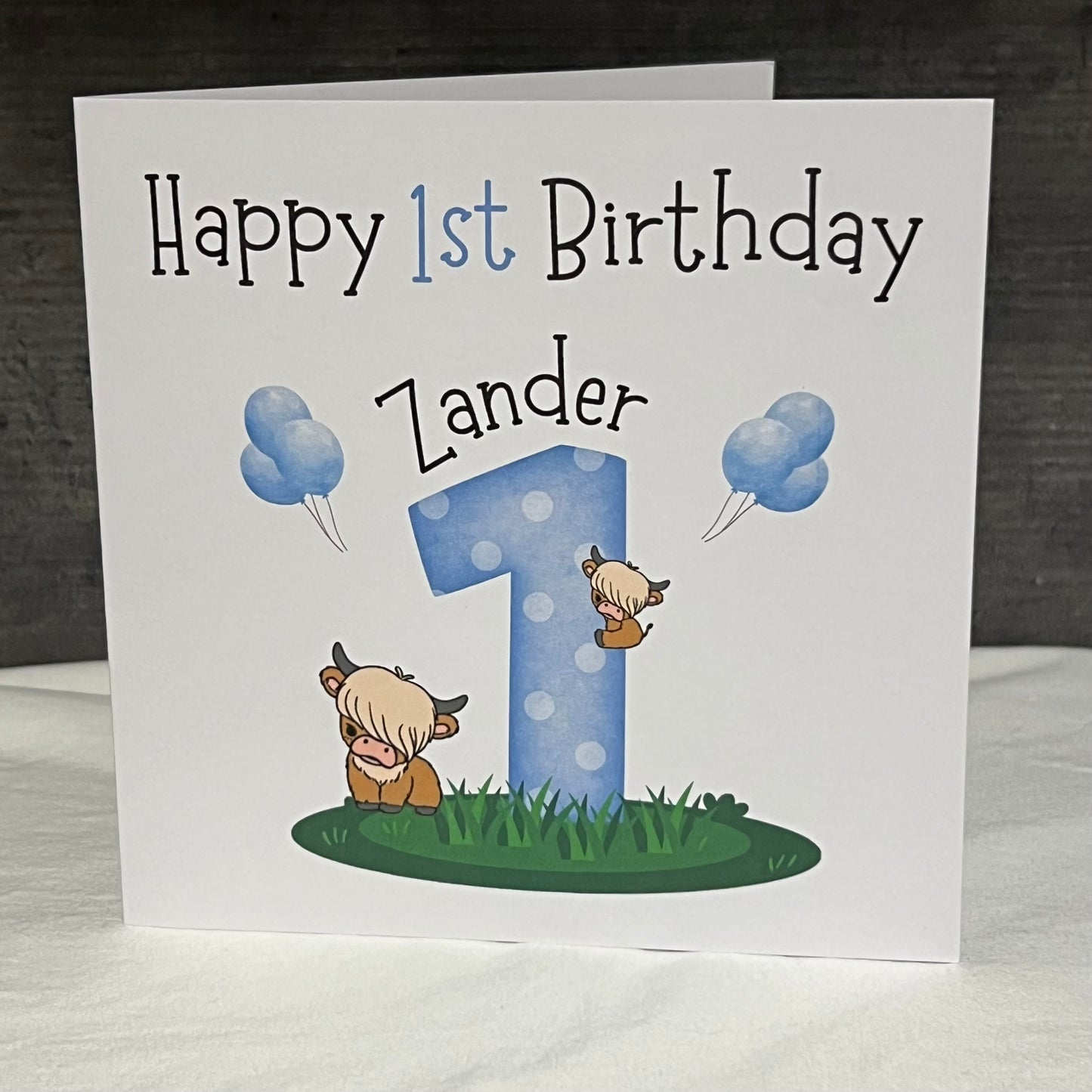 Personalised Greeting Card