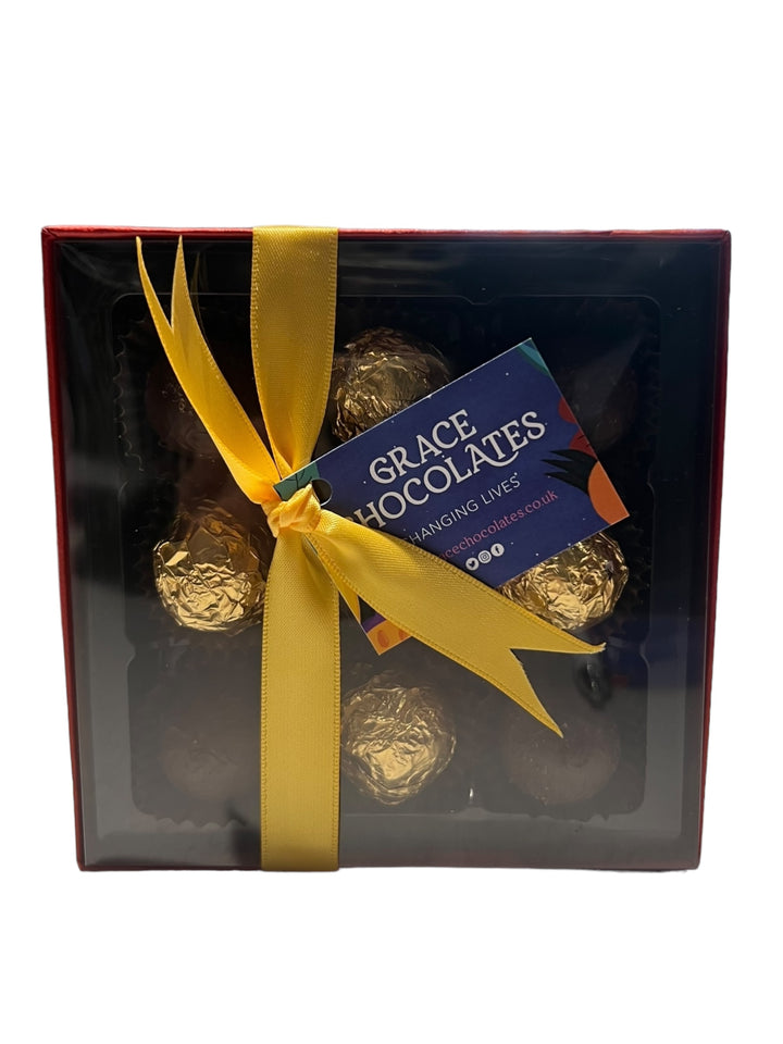 Grace Chocolates Box Of 9 Handmade Truffles