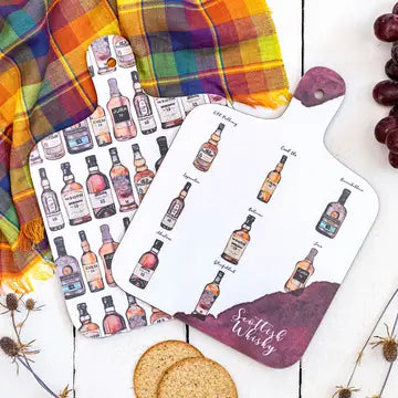 Sarah Leask Scottish Whisky Mini Chopping Board