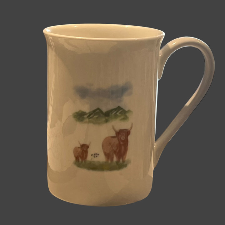 Clan Artisan Designed & Handprinted Bone China Mugs 10oz