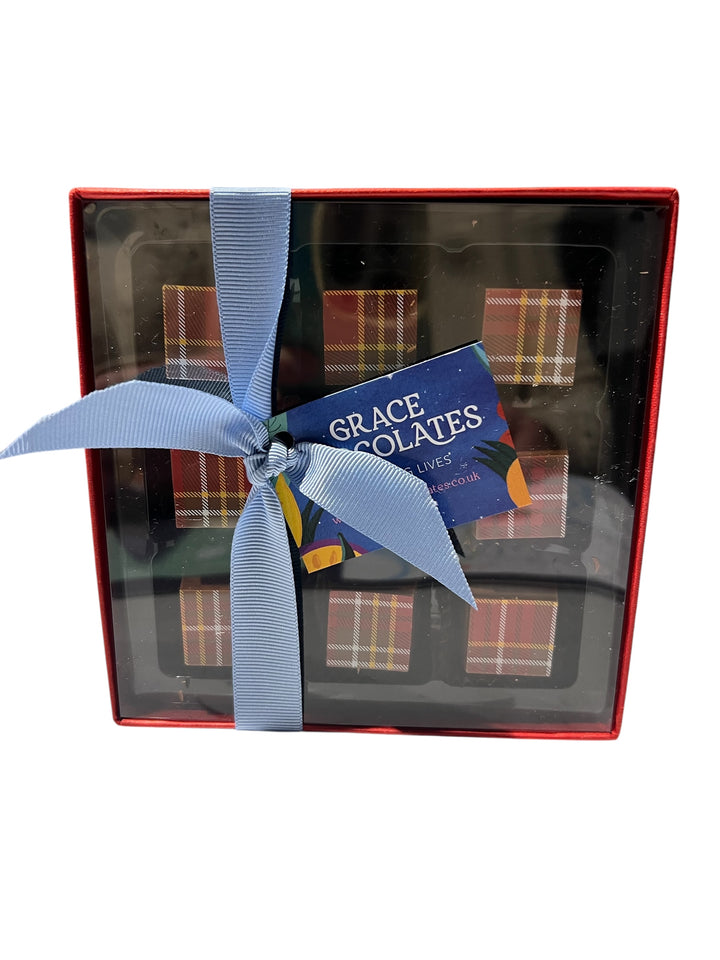 Grace Chocolate Tartan Salted Caramel Truffles