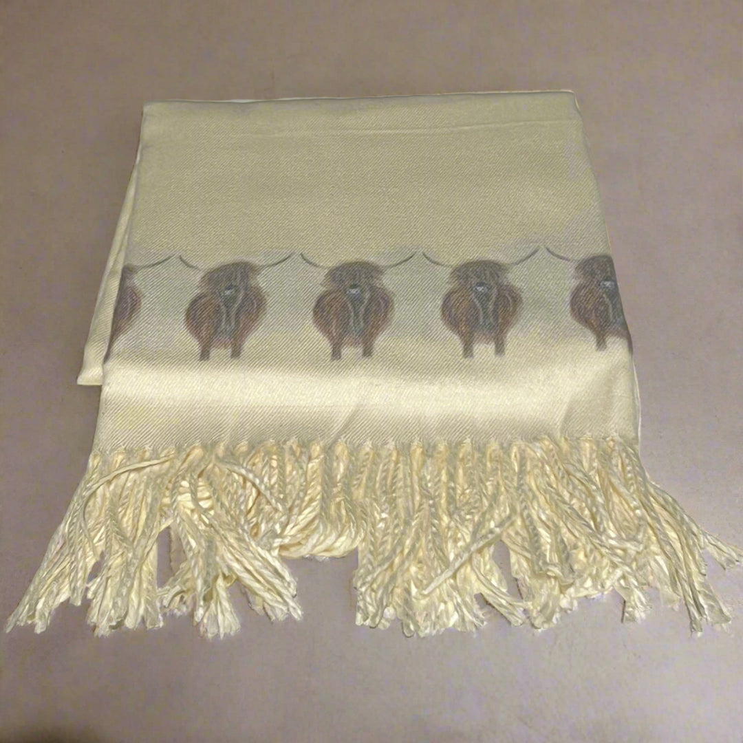 Art On Scarves Cashmere Feel Scarf