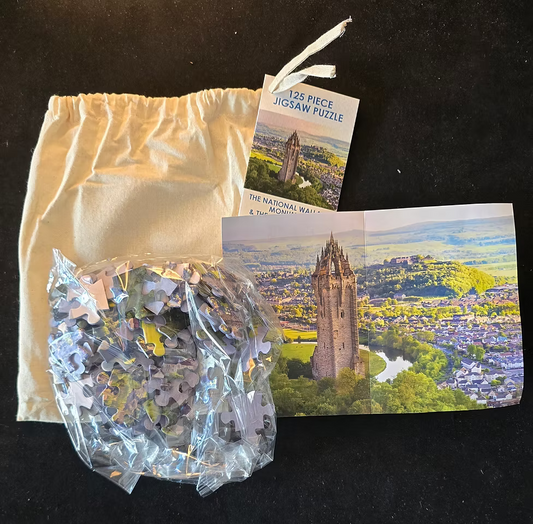 The Kilted Photographer 125 Piece Jigsaw Puzzle Wallace Monument