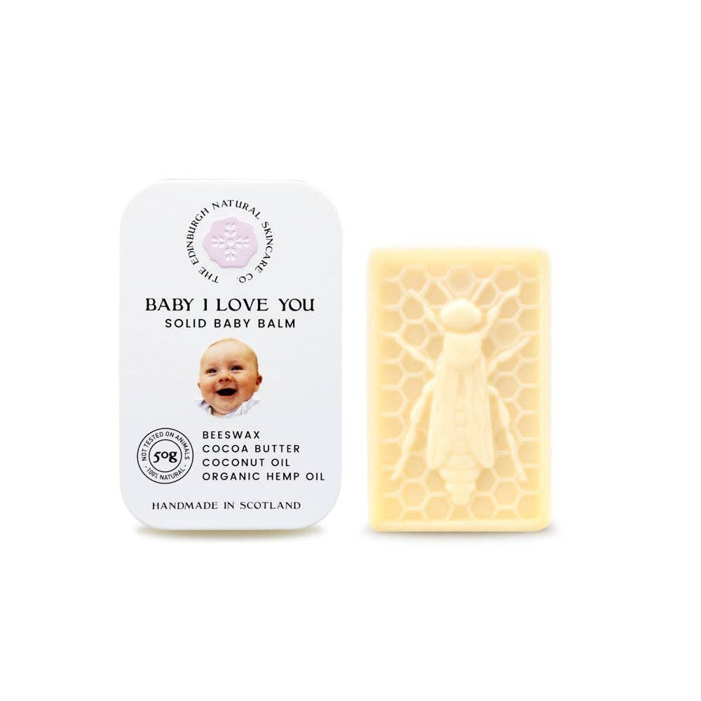 The Edinburgh Natural Skincare Company Baby I Love You Solid Baby Balm