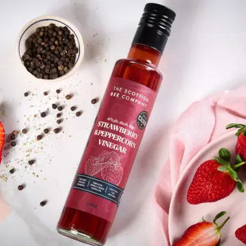 The Scottish Bee Company Strawberry & Pepper Vinegar
